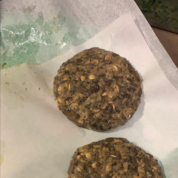 Mushroom Veggie Burger