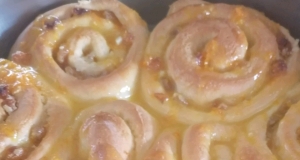 Grandma's Orange Rolls with Orange Cream Cheese Frosting