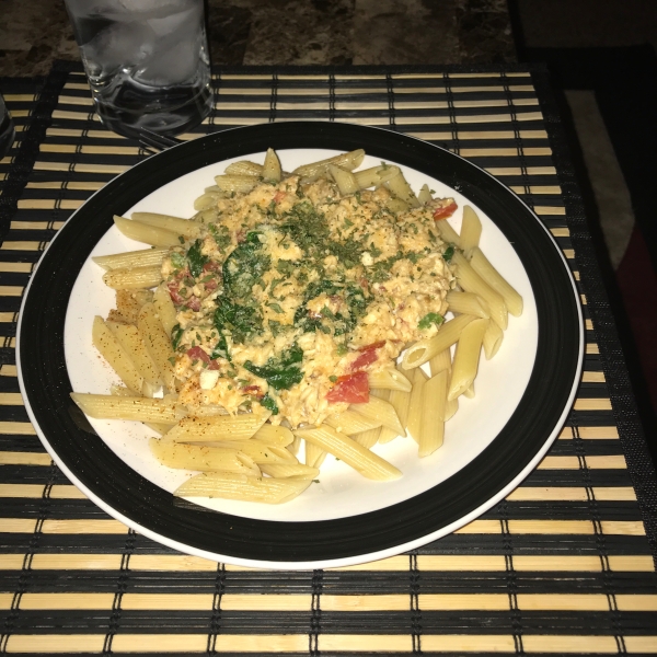 Jalapeno Garlic Tilapia Pasta