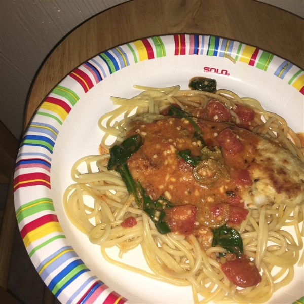 Jalapeno Garlic Tilapia Pasta