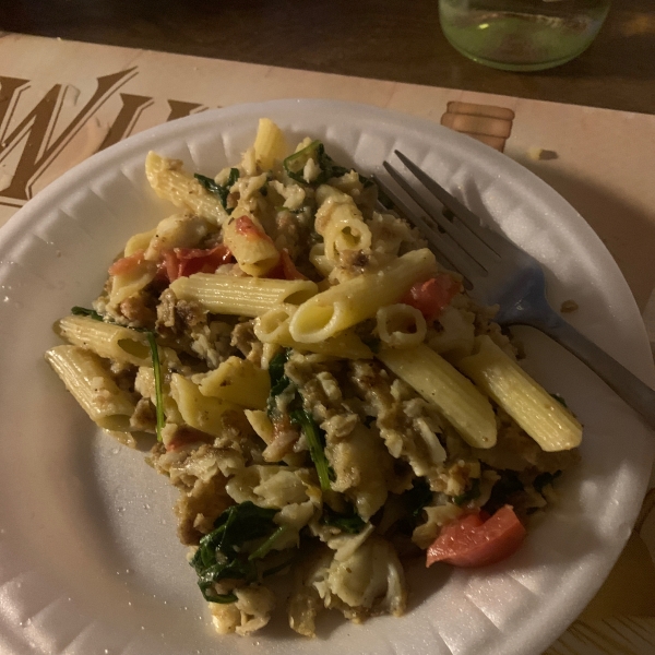 Jalapeno Garlic Tilapia Pasta