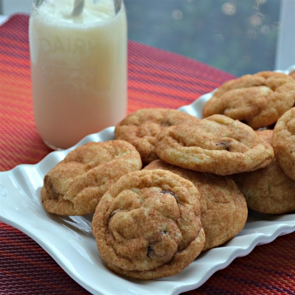 Cranberry Snickerdoodle Cookies