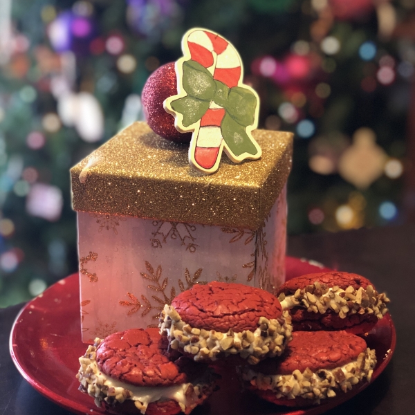 Dawn's Easy Red Velvet Sandwich Cookies