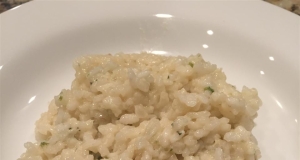 Creamy Roasted Garlic and Chives Risotto