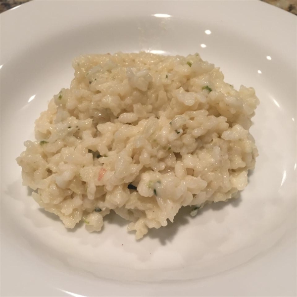 Creamy Roasted Garlic and Chives Risotto