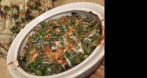 Three-Cheese Green Bean Casserole