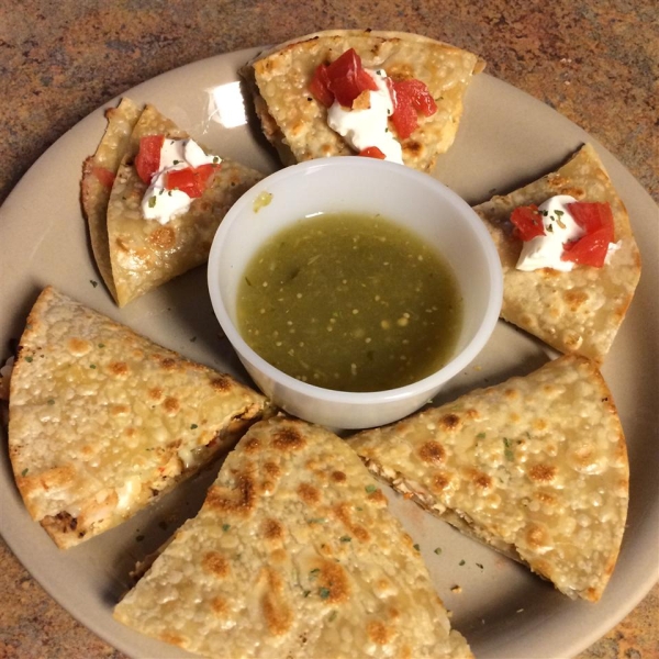 Mushroom and Goat Cheese Quesadillas