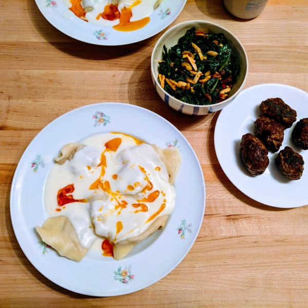 Homemade Manti (Traditional Turkish Dumplings)