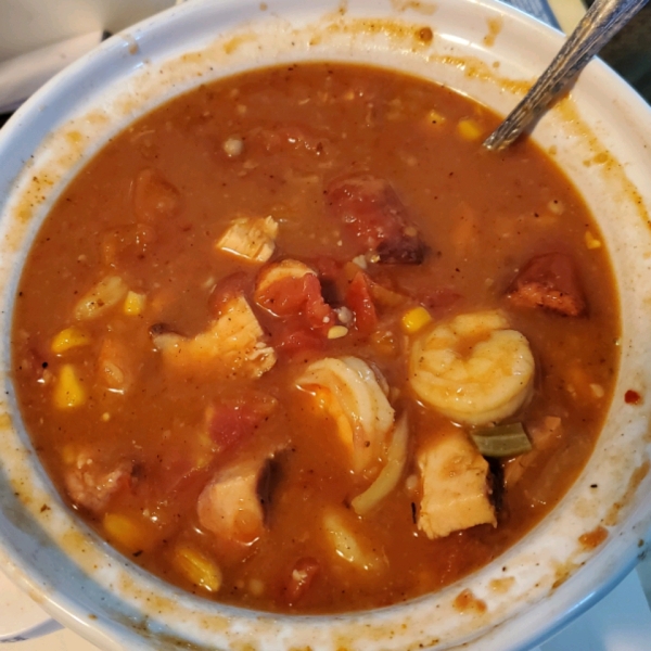 Chef John's Duck, Sausage, and Shrimp Gumbo