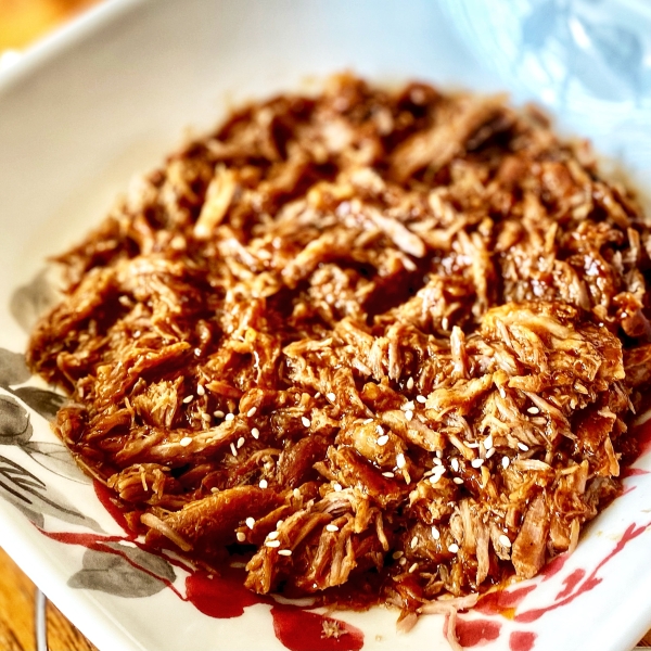 Easy Slow Cooker Teriyaki Pulled Pork