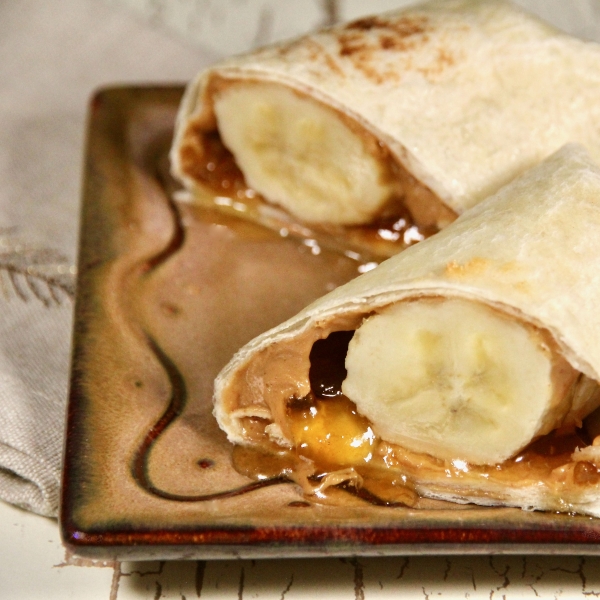 Merrick's PBJ n' Banana Burritos