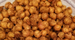 Nacho-Flavored Roasted Chickpeas