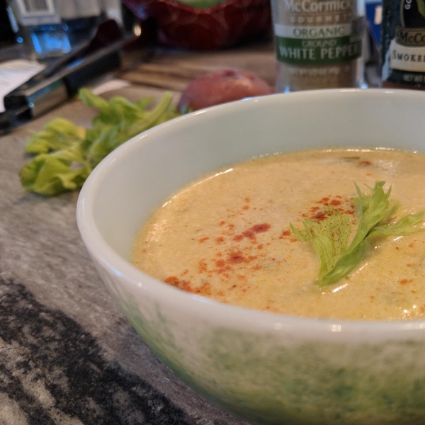 Vegetarian Green Chile Chowder