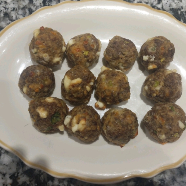 Blue Cheese and Beef Meatballs