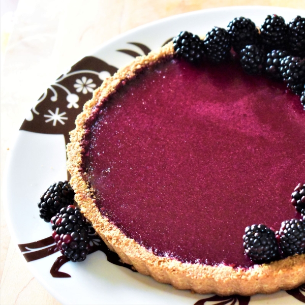 Blackberry Curd Tart