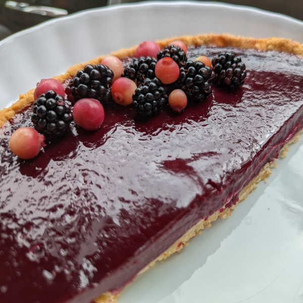 Blackberry Curd Tart