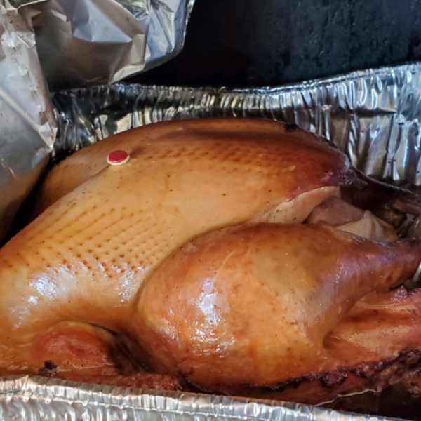 Turkey in a Smoker