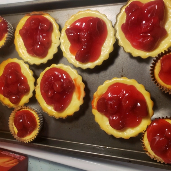 Blanca's Cherry Cheese Tarts