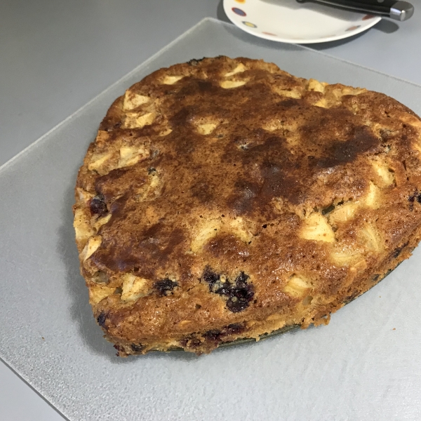 Pear and Blueberry Cake