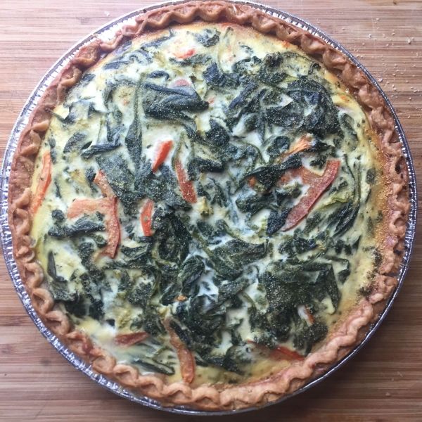 Suzanne's Spinach Quiche