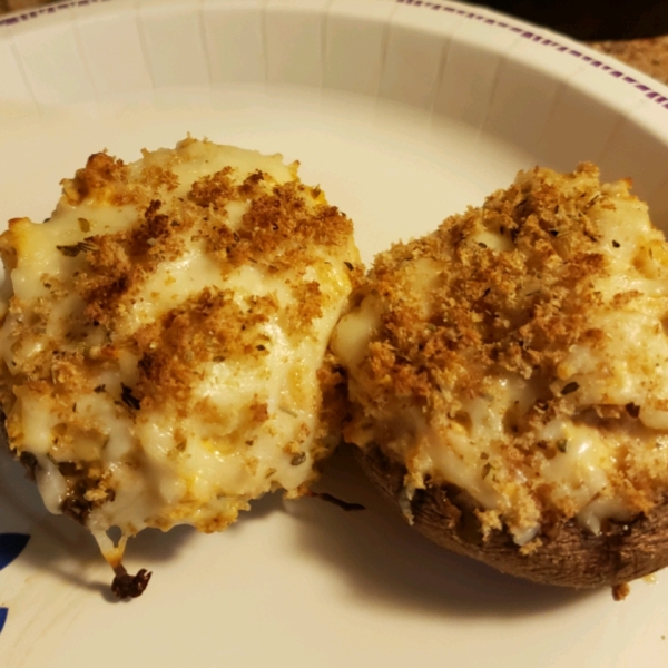 Cajun Crab Stuffed Mushrooms