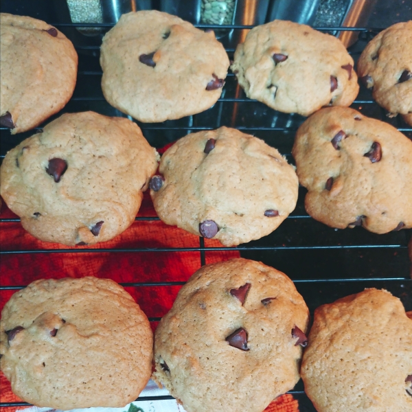 Light Chocolate Chip Cookies