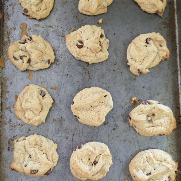 Light Chocolate Chip Cookies