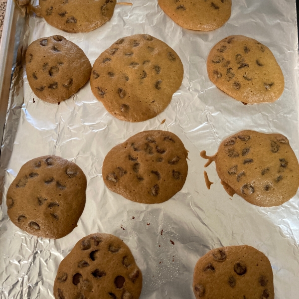 Light Chocolate Chip Cookies