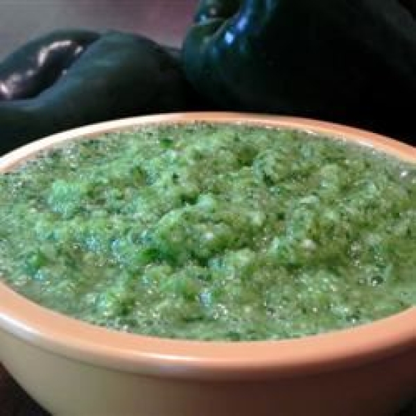 Smooth Poblano Salsa