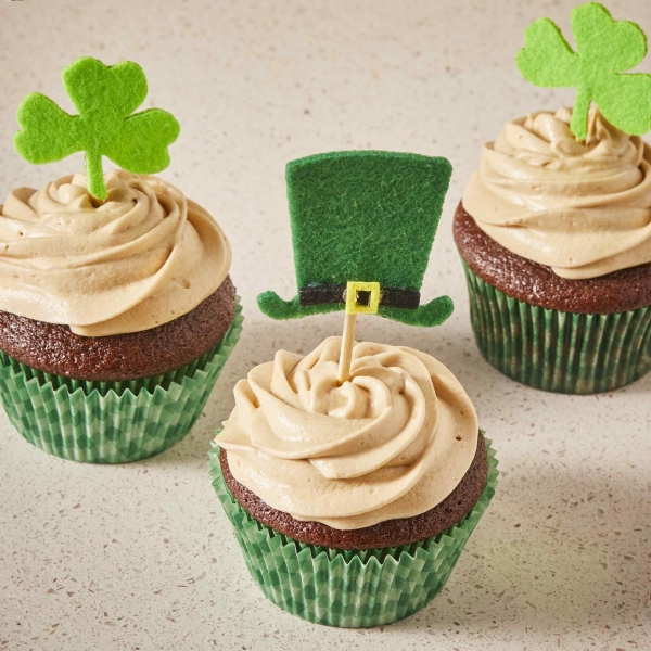 Guinness® Cupcakes with Espresso Frosting