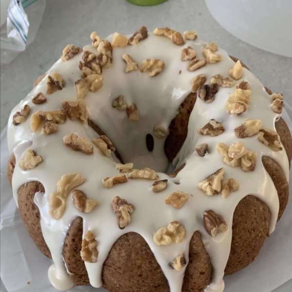 Apple Honey Bundt Cake