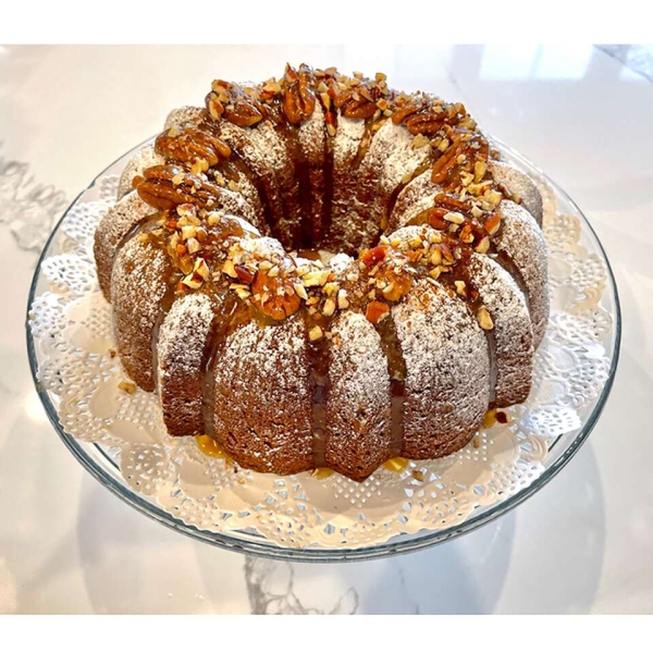 Apple Honey Bundt Cake