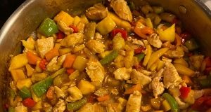 Malaysian Mango Chicken Curry