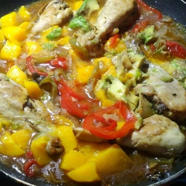 Malaysian Mango Chicken Curry