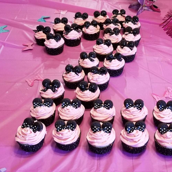 Minnie Mouse Cupcakes