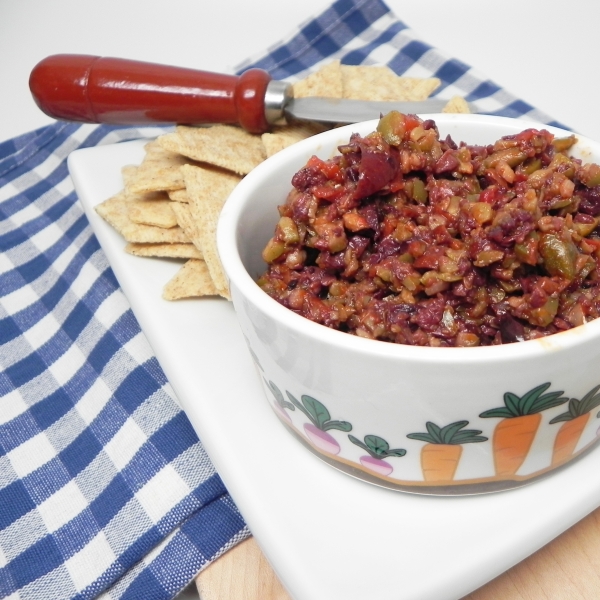 Spicy Walnut-Olive Tapenade