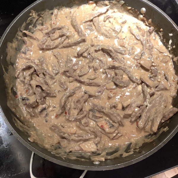 Rich and Creamy Beef Stroganoff