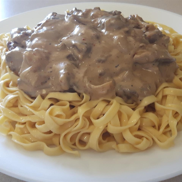 Rich and Creamy Beef Stroganoff