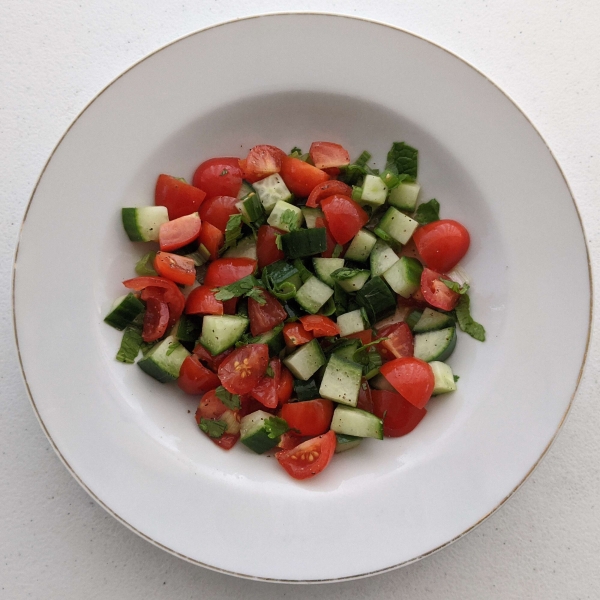 Tomato Cucumber Kachumbar