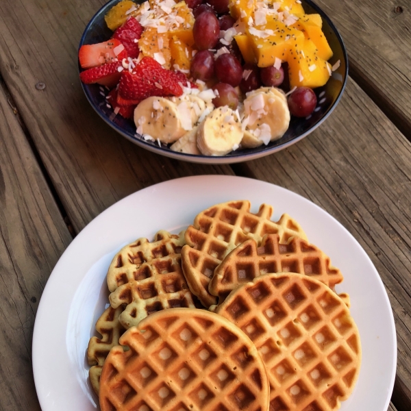 Sourdough Discard Waffles