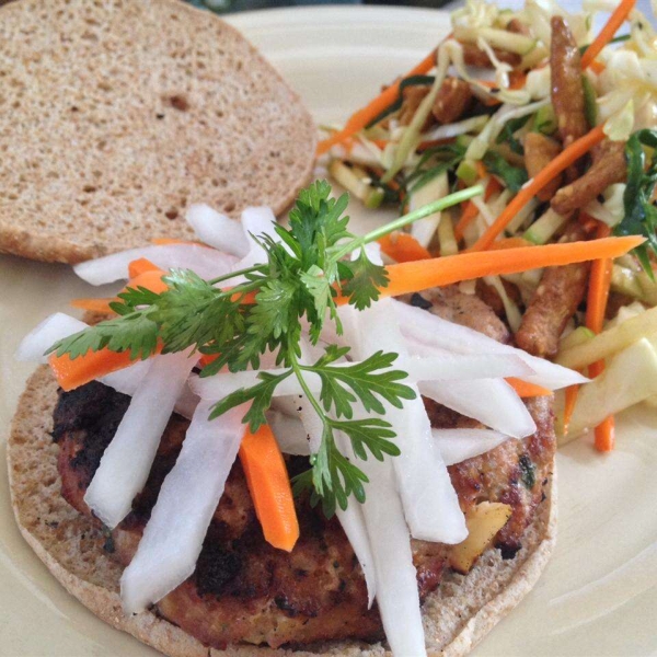 Asian Turkey Burgers