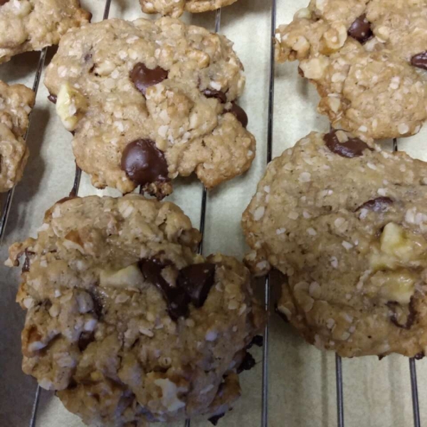 Chocolate Chip Banana Cookies