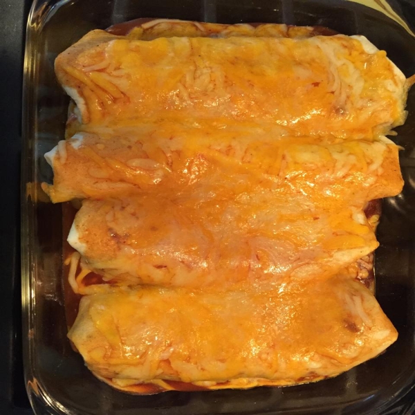 Black Bean and Sweet Potato Enchiladas