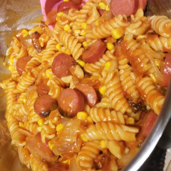 Momma's Hot Dog Casserole