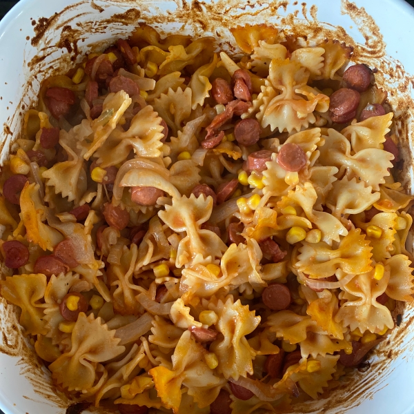 Momma's Hot Dog Casserole