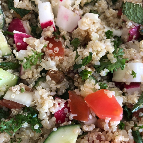 Tomato-Mint Quinoa Salad