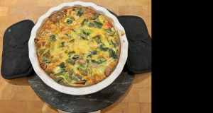 Cheesy Ham and Asparagus Bake