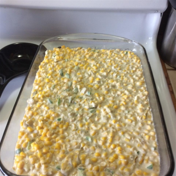 Spicy and Cheesy Creamed Corn