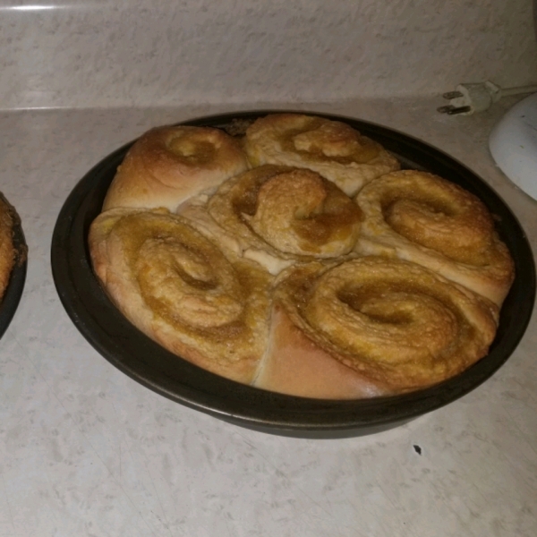 No-Knead Cinnamon Rolls
