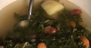 Easy Portuguese Kale Soup